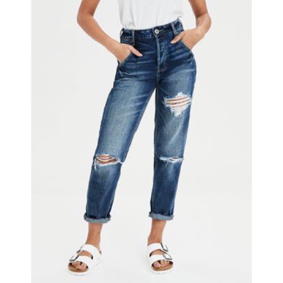 American Eagle Outfitters Denim - American Eagle | High Rise Tomgirl Denim Jeans